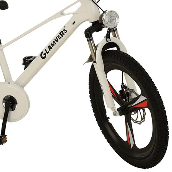 Велосипед Glamvers Cross Lux 20" 20" Магниевый сплав / Белый Черный photo 5 Велосипед Glamvers Cross Lux 20" 20" Магниевый сплав / Белый Черный photo 5