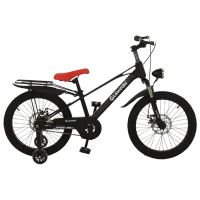 Велосипед Glamvers Cross Spoke 20" 20" Магниевый сплав / Черный Red