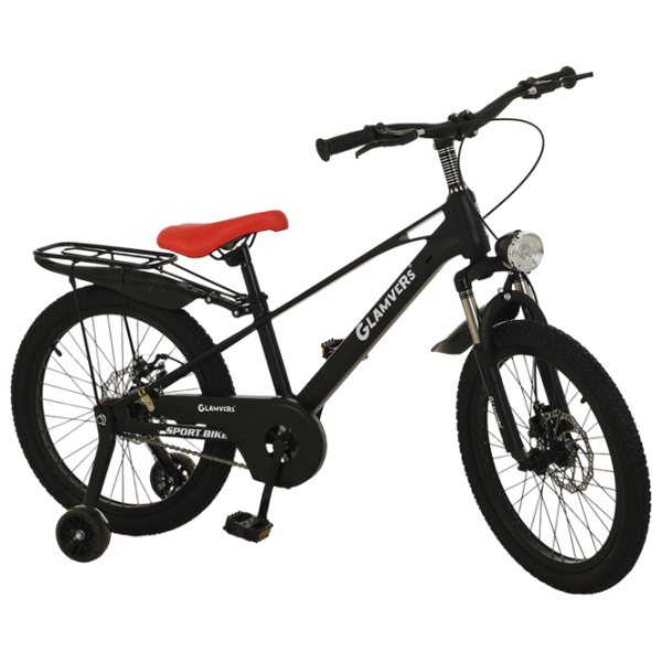 Bicicletă Glamvers Cross Spoke 20" 20" Aliaj de magneziu / Black Red photo 2