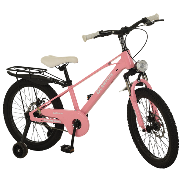 Bicicletă Glamvers Cross Spoke 20" 20" Aliaj de magneziu / Pink White photo 2