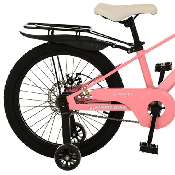 Bicicletă Glamvers Cross Spoke 20" 20" Aliaj de magneziu / Pink White photo 3