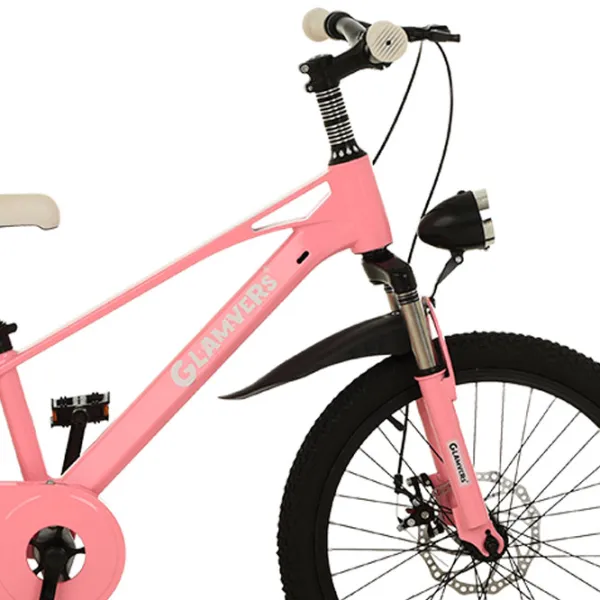 Bicicletă Glamvers Cross Spoke 20" 20" Aliaj de magneziu / Pink White photo 4