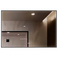 Зеркало для ванной Uniplast LM-102.10060 Стекло / Прямоугольная