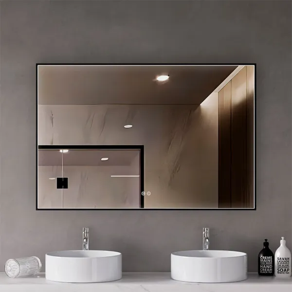 Зеркало для ванной Uniplast LM-102.10060 Стекло / Прямоугольная photo 5