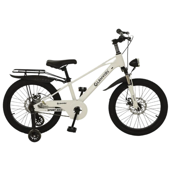 Bicicletă Glamvers Cross Spoke 20" 20" Aliaj de magneziu / White Black photo 1