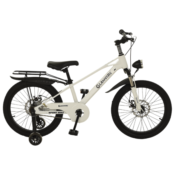 Bicicletă Glamvers Cross Spoke 20" 20" Aliaj de magneziu / White Black photo 1