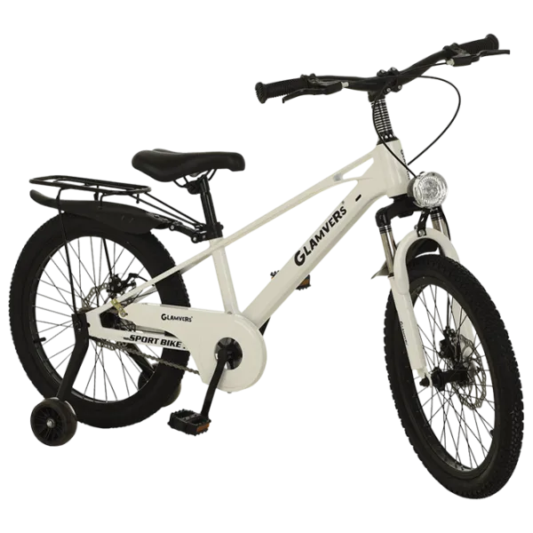 Bicicletă Glamvers Cross Spoke 20" 20" Aliaj de magneziu / White Black photo 2