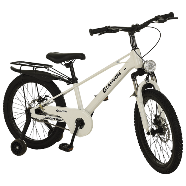 Bicicletă Glamvers Cross Spoke 20" 20" Aliaj de magneziu / White Black photo 2