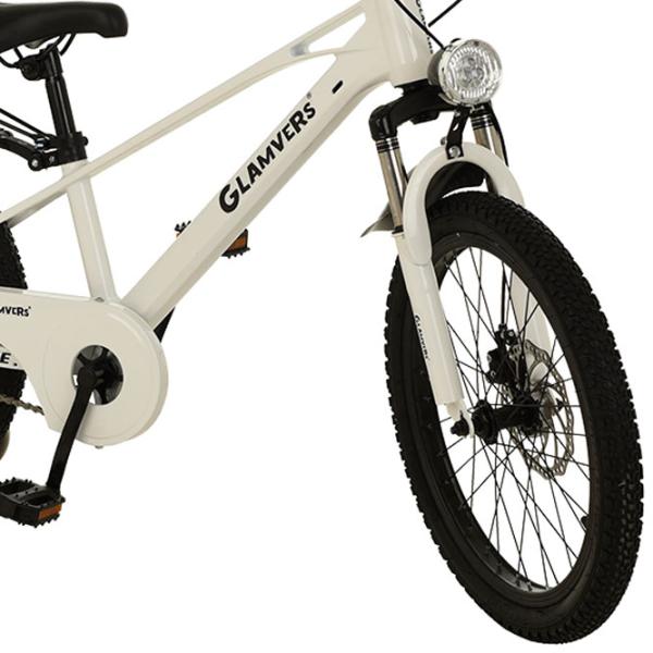 Bicicletă Glamvers Cross Spoke 20" 20" Aliaj de magneziu / White Black photo 3