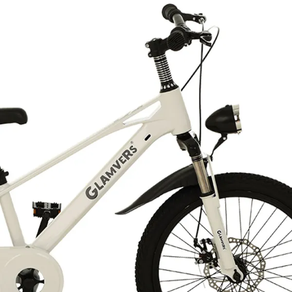 Bicicletă Glamvers Cross Spoke 20" 20" Aliaj de magneziu / White Black photo 4