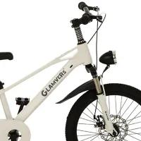 Bicicletă Glamvers Cross Spoke 20" 20" Aliaj de magneziu / White Black photo 4