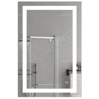 Зеркало для ванной Uniplast LM-111.6080 Стекло / Прямоугольная