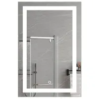 Зеркало для ванной Uniplast LM-111.5070 Стекло / Прямоугольная