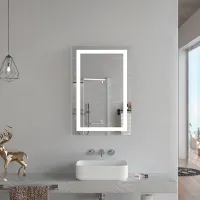 Зеркало для ванной Uniplast LM-111.5070 Стекло / Прямоугольная photo 4