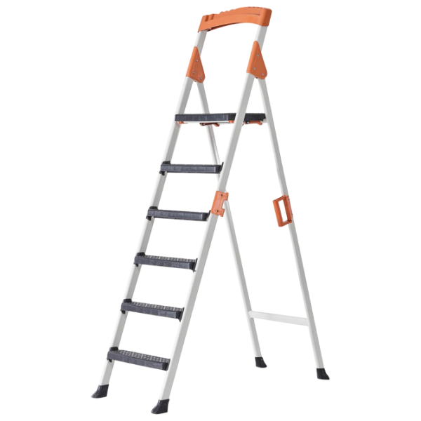 Scară pliantă Heniver Stars Ladder 5+1 1x6 150 kg photo 1