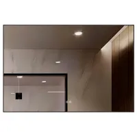 Зеркало для ванной Uniplast LM-101.10060 Стекло / Прямоугольная