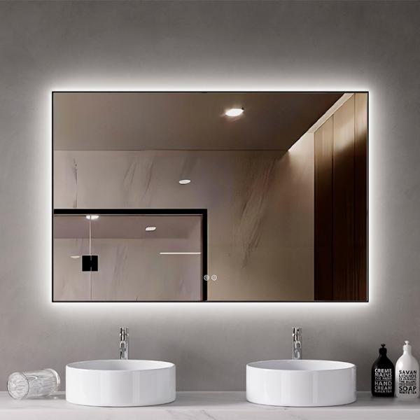 Oglindă de baie Uniplast LM-101.10060 Glass / Dreptunghiulară photo 4