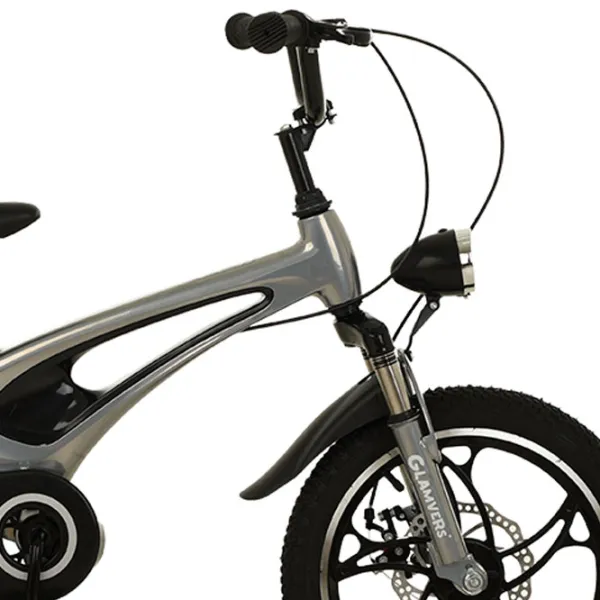 Bicicletă Glamvers Speed Lux 16" 16" Aliaj de magneziu / Gray Black photo 4