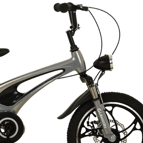 Bicicletă Glamvers Speed Lux 16" 16" Aliaj de magneziu / Gray Black photo 4