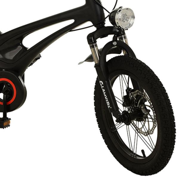 Bicicletă Glamvers Speed Spoke 16" 16" Aliaj de magneziu / Black Red photo 5