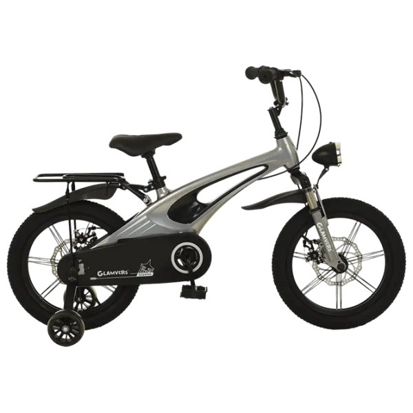 Bicicletă Glamvers Speed Spoke 16" 16" Aliaj de magneziu / Gray Black photo 1