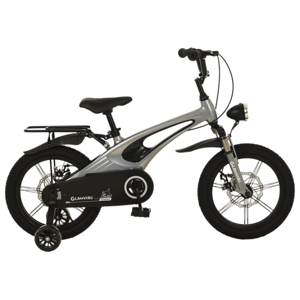Bicicletă Glamvers Speed Spoke 16" 16" Aliaj de magneziu / Gray Black photo 1