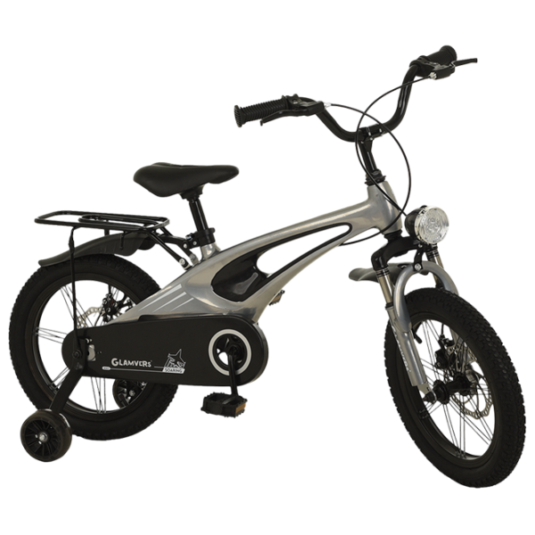 Bicicletă Glamvers Speed Spoke 16" 16" Aliaj de magneziu / Gray Black photo 2