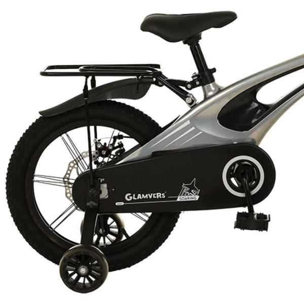 Bicicletă Glamvers Speed Spoke 16" 16" Aliaj de magneziu / Gray Black photo 3