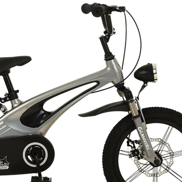 Bicicletă Glamvers Speed Spoke 16" 16" Aliaj de magneziu / Gray Black photo 4