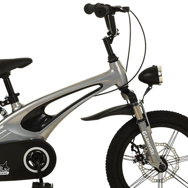 Bicicletă Glamvers Speed Spoke 16" 16" Aliaj de magneziu / Gray Black photo 4