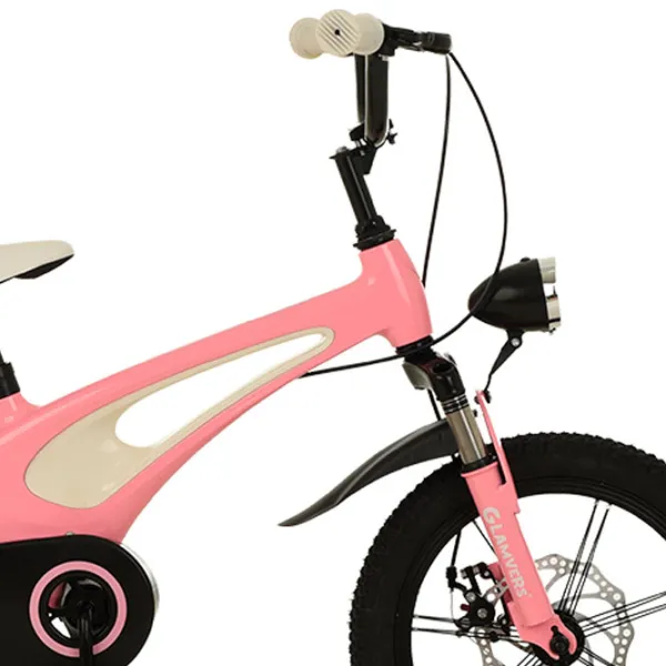 Bicicletă Glamvers Speed Spoke 16" 16" Aliaj de magneziu / Pink White photo 4