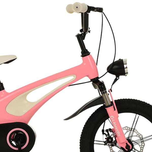 Bicicletă Glamvers Speed Spoke 16" 16" Aliaj de magneziu / Pink White photo 4