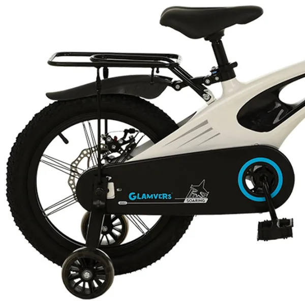 Bicicletă Glamvers Speed Spoke 16" 16" Aliaj de magneziu / White Black photo 3