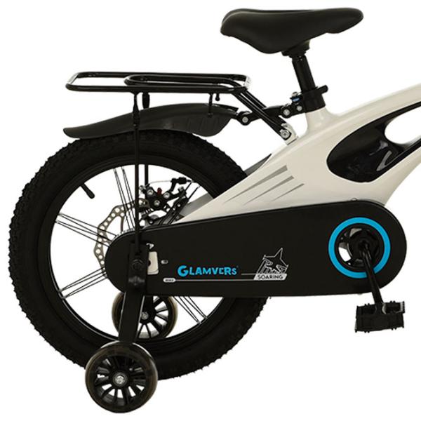 Bicicletă Glamvers Speed Spoke 16" 16" Aliaj de magneziu / White Black photo 3