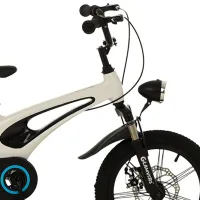 Bicicletă Glamvers Speed Spoke 16" 16" Aliaj de magneziu / White Black photo 4