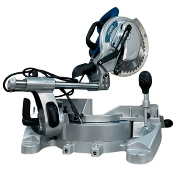 Fierăstrău pentru tăieri înclinate Hyundai HY-MS255L 255 mm / Gray photo 1