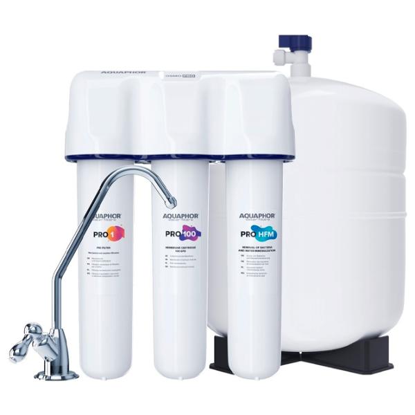 Система фильтрации воды Aquaphor Osmo Pro 100 EU Cкорость фильтрации - 7.8 л/час photo 1