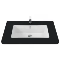 Умывальник Creavit Undercounter Прямоугольная / Врезной / Черный
