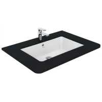 Lavoar Creavit Undercounter Dreptunghiulară / Încastrabil / Black photo 3