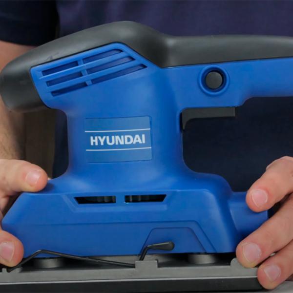 Șlefuitor Hyundai HY-OS 186 Cu vibrații / 240 W / Blue photo 4 Șlefuitor Hyundai HY-OS 186 Cu vibrații / 240 W / Blue photo 4