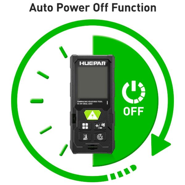 Телеметр Huepar DM-LM100 Батарея / 1 мВт photo 2