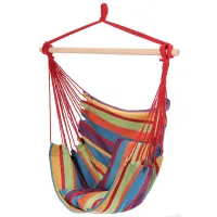 Scaun-hamac Royokamp 1021126 5520850 120 kg / Polibuton / Red