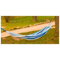 Гамак Royokamp Luxe XXL 1021201 5630667 150 кг / Полибутон / Белый photo 5