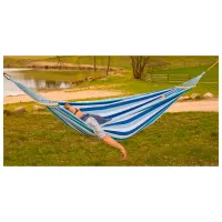 Гамак Royokamp Luxe XXL 1021201 5630667 150 кг / Полибутон / Белый photo 7
