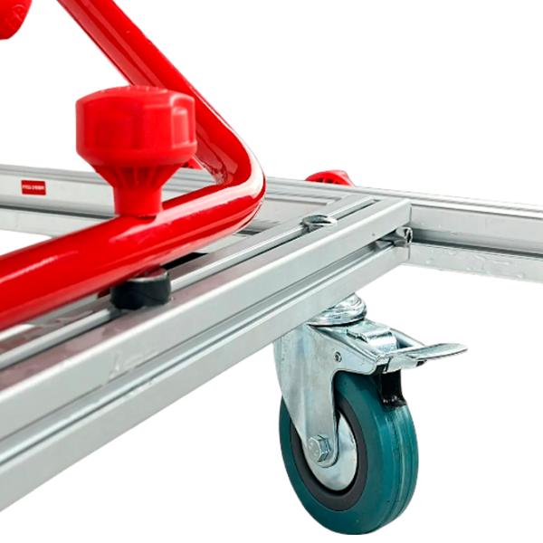 Cărucior cu platformă Shijing P702 Grey / 250 kg photo 3
