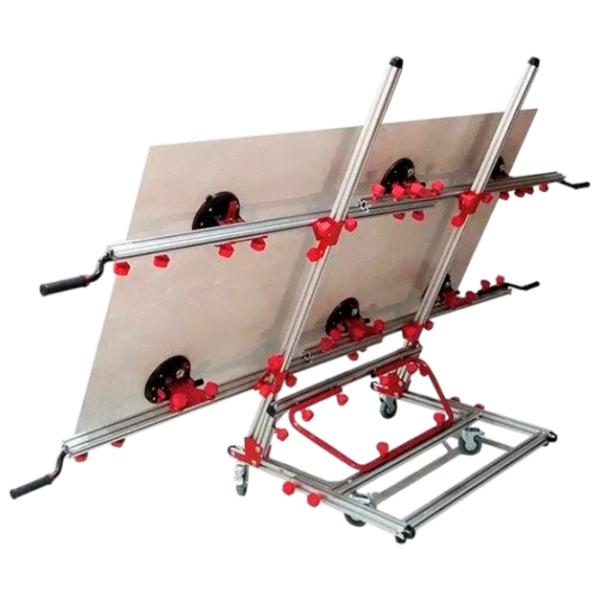 Cărucior cu platformă Shijing P702 Grey / 250 kg photo 6