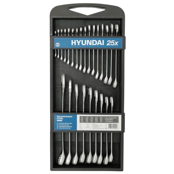 Комбинированный набор ключей Hyundai HY-59505 Количество в наборе: 25 шт. photo 1 Комбинированный набор ключей Hyundai HY-59505 Количество в наборе: 25 шт. photo 1