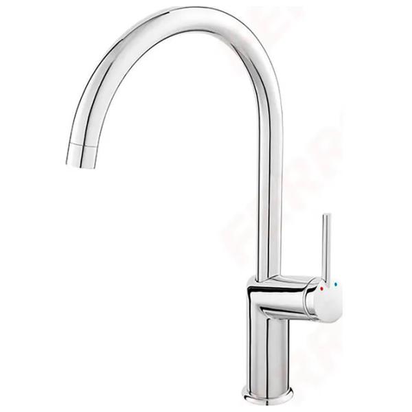 Baterie pentru bucătărie Ferro BCU4 Mono comandă / Pivotantă / Alamă / Inox photo 1 Baterie pentru bucătărie Ferro BCU4 Mono comandă / Pivotantă / Alamă / Inox photo 1