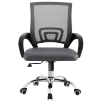 Fotoliu de birou Xenos Sofia Pânză, plasă acrilică/ Grey 