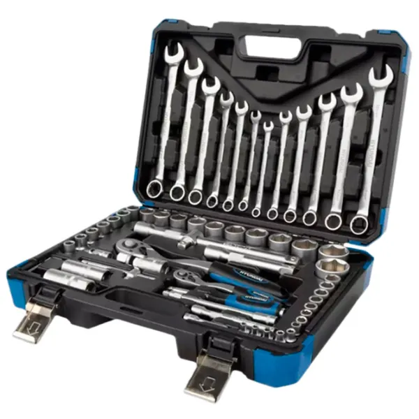 Набор ключей Hyundai HY-59656 Количество в наборе: 61 шт. photo 1 Набор ключей Hyundai HY-59656 Количество в наборе: 61 шт. photo 1